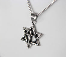 Load image into Gallery viewer, Together in Unity Star and Cross Necklace