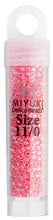 Load image into Gallery viewer, CBM0236v RD crystal rose delica miyuki seed bead 11/0