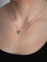 Load image into Gallery viewer, Cubic Zirconia Star of David Necklace
