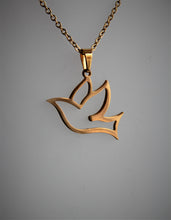 Load image into Gallery viewer, Dove Pendant Necklace
