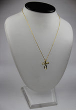 Load image into Gallery viewer, Gold Plated Sterling Silver Infinity Cross
