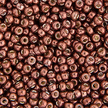 Load image into Gallery viewer, CBM4213v  mauve galv. duracoat miyuki seed bead  11/0
